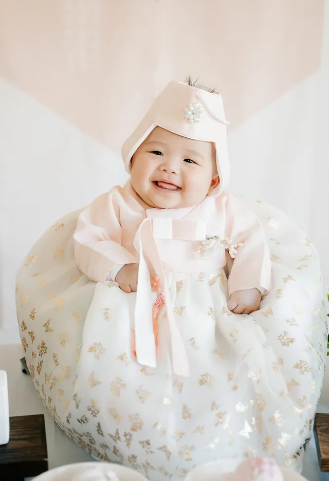 Seattle Korean baby 100th Day Photographer